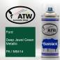 Preview: Ford, Deep Jewel Green Metallic, PA / M6414: 400ml Sprühdose, von ATW Autoteile West.